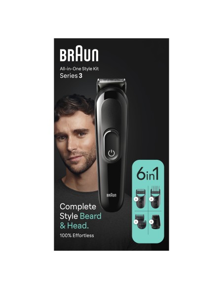 BRAUN MGK3410 MULTI GROOMING KIT   NERO