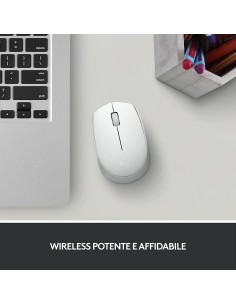 LOGITECH M171 BIANCO MOUSE WIRELESS 1000DPI 70,5G 2