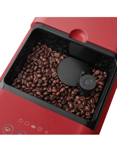 SMEG BCC02RDMEU MACCHINA CAFFE'    AUTOMATICA ROSSA