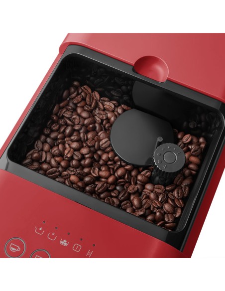 SMEG BCC02RDMEU MACCHINA CAFFE'    AUTOMATICA ROSSA
