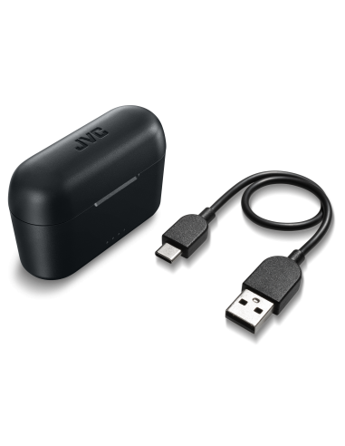 JVC HA-A3T NERO AURICOLARI TWS BT 5.1 IPX4 AUTONOMIA 7,5 ORE