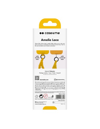 SBS CMWLACETWSTY LACCETTO AMELIE DA POLSO GIALLO