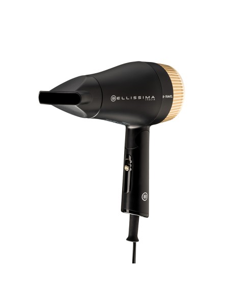 IMETEC 11872 BELLISSIMA B-TRAVEL   PHON 1400W BLACK MATT GLAMGOLD