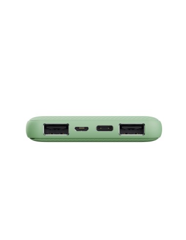 TRUST 25029 PRIMO POWERBANK 10000MAH VERDE CAVO USB/USB-C 25CM