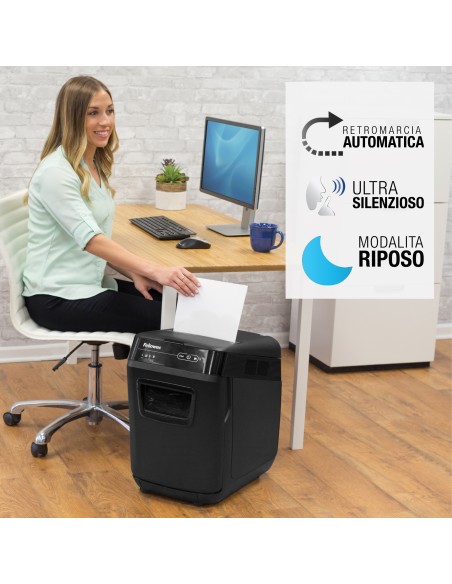 FELLOWES AUTOMAX 150C DISTRUGGI DOCUMENTI A FRAMMENTO 150 FOGLI
