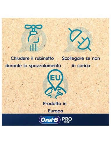 ORAL B PRO KIDS SPIDERMAN SPECIAL  PACK RIMOTORE PLACCA