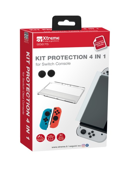 XTREME SWITCH OLED KIT PROTECTION  4 IN 1