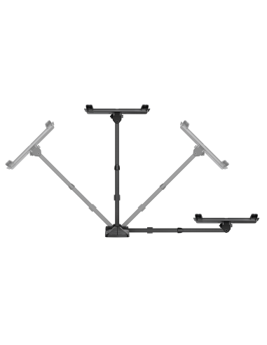 MELICONI SLIMSTYLE PLUS 200SDR NERO STAFFA D.ROTATION 26"/45" 25KG