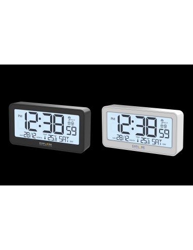 EXPLORE RDC1000 BK OROLOGIO CON CALENDARIO ALLARME TEMPERATURA NERO