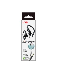 JVC HA-EB75 NERO AURICOLARI SPORTIVI CON CLIP IPX2 CAVO 1,2M 2
