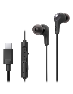JVC HA-FR9UC NERO AURICOLARI USB-C CON MICROFONO CAVO 1,2M