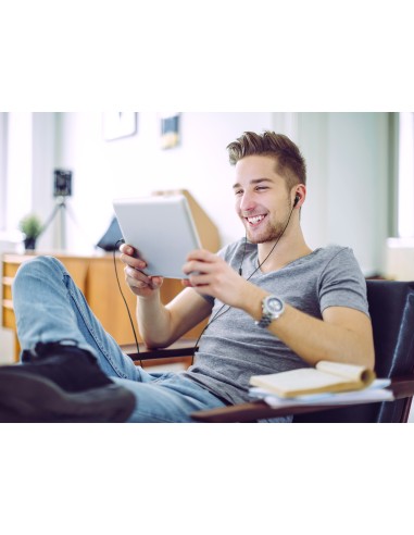 JVC HA-FR9UC NERO AURICOLARI USB-C CON MICROFONO CAVO 1,2M