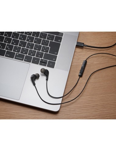 JVC HA-FR9UC NERO AURICOLARI USB-C CON MICROFONO CAVO 1,2M