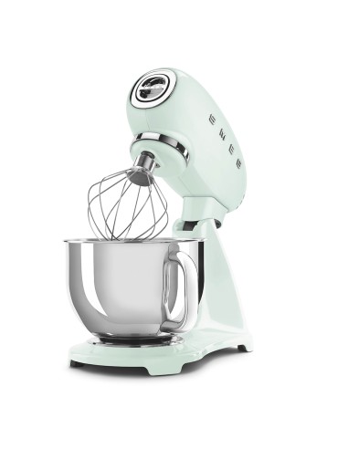 SMEG SMF03PGEU IMPASTATRICE 800W   VERDE PASTELLO