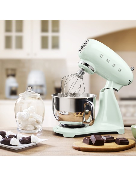 SMEG SMF03PGEU IMPASTATRICE 800W   VERDE PASTELLO