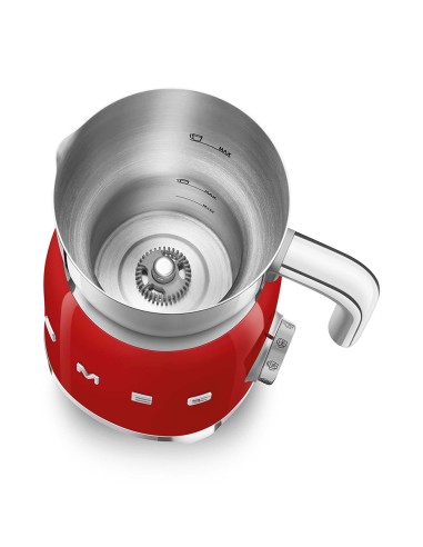 SMEG MFF11RDEU MONTALATTE INDUZIONE ROSSO