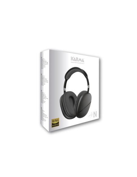 KARMA ALAM N CUFFIA BLUETOOTH 5.3 USB-C/JACK 3,5"/SLOT MICROSD NERO