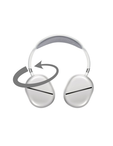 KARMA ALAM S CUFFIA BLUETOOTH 5.3 USB-C/JACK 3,5"/SLOT MICROSD SILVER