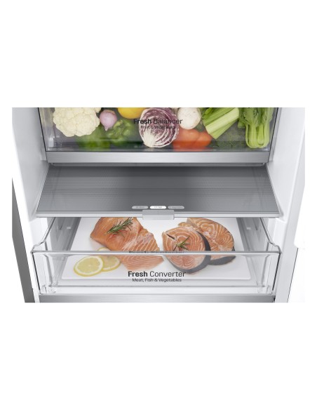 FRIGORIFERI COMBINATI: vendita online LG GBV7280CMB COMB. C NF 387LT INOXMETAL FLAT DOOR H203 L59,5 P67,5 in offerta