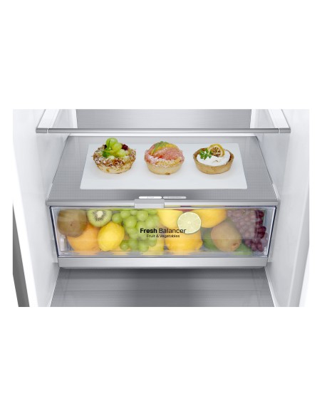 FRIGORIFERI COMBINATI: vendita online LG GBV7280CMB COMB. C NF 387LT INOXMETAL FLAT DOOR H203 L59,5 P67,5 in offerta