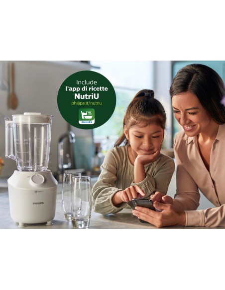 PHILIPS HR2041/00 FRULLATORE 450W  CARAFFA DA 1,9LT.