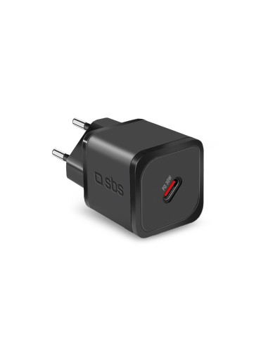 SBS TETRGAN1C30W ALIM.DA RETE GAN USB-C PD 30W NERO