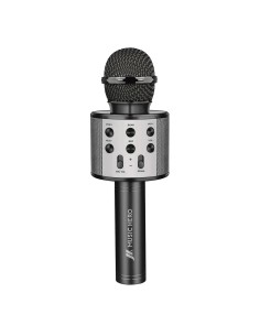 SBS MHMICBTK MICROFONOPER KARAOKE  WIRELESS MICROSD/USB NERO