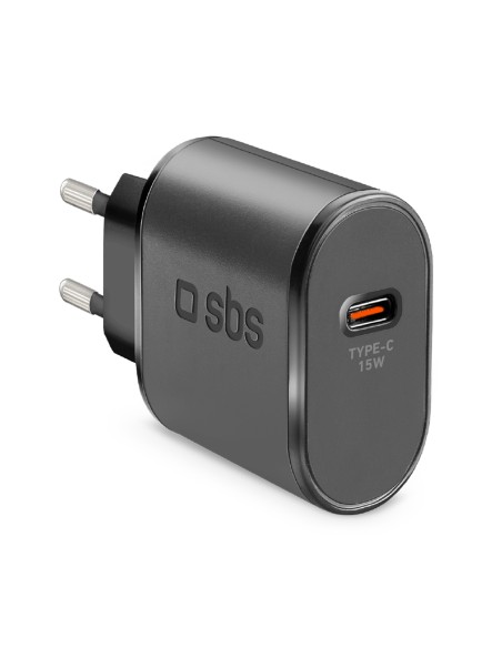SBS TETRTC15W CARICAB.RETE 15W USB-C NERO