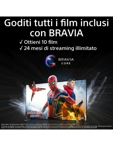 SONY XR65A80L TVC 65" OLED 4K      GOOGLE TV TVSAT