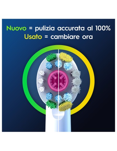 ORAL B PRO PRO 3D WHITE RICAMBIO 3 PZ