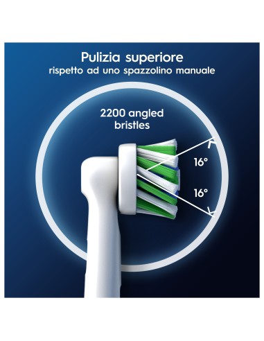 ORAL B PRO CROSS ACTION RICAMBIO 3 PZ