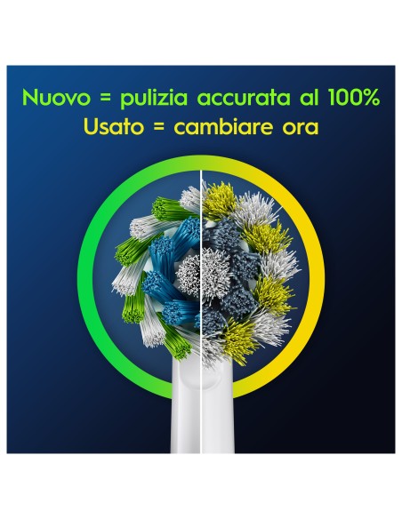 ORAL B PRO CROSS ACTION RICAMBIO 3 PZ