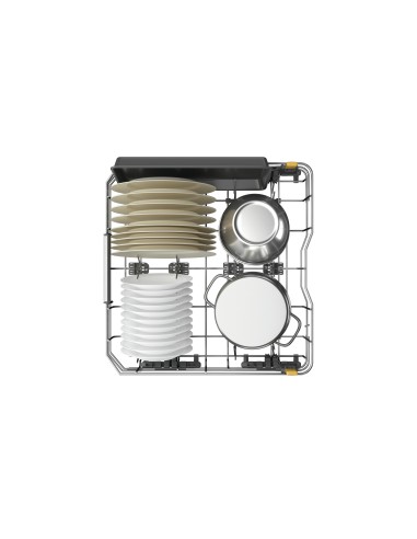 WHIRLPOOL W7FHS51X LST B 15COP INOX 6S 8PROG. 9,5LT 41DB APERTUTA AUTO