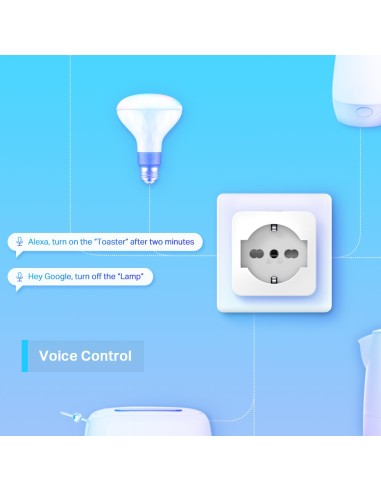 TPLINK TAPO P10 WI-FI MINI SMART SOCKET PRESA 10A GOOGLE/ALEXA SP.ITA