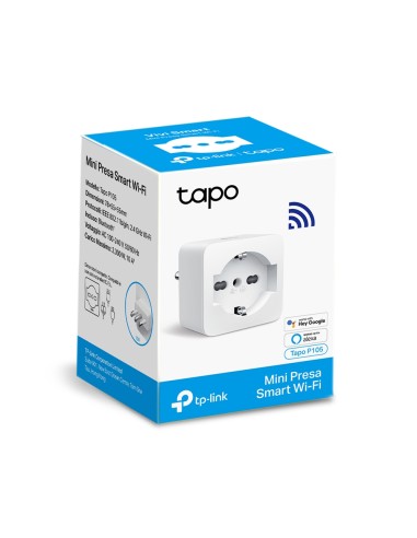 TPLINK TAPO P10 WI-FI MINI SMART SOCKET PRESA 10A GOOGLE/ALEXA SP.ITA