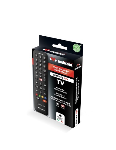 MELICONI CONTROL TV+ TELECOMANDO UNIVERSALE