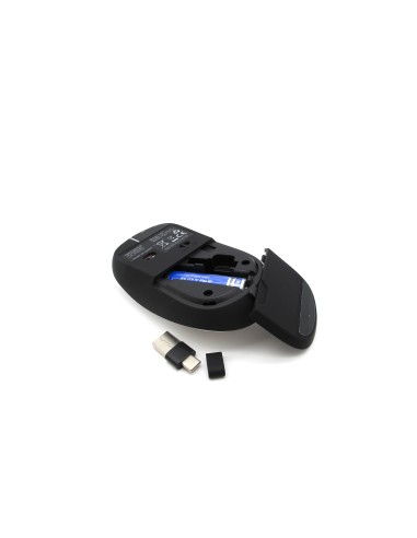TECHLIFE TLIT0001W MOUSE WIRELESS 2IN1 RICEVITORE USB/USB-C BIANCO