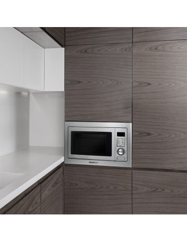 GLEMGAS GMI253IX FORNO MICRO 25LT  INOX 8 PROG. DIAM. PIATTO 31,5CM