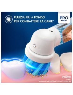 ORAL B PRO KIDS FROZEN SPECIAL PACK RIMOTORE PLACCA 2