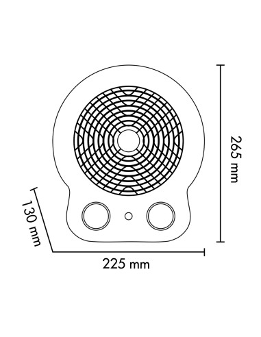 ARGO DORI NIGHT TERMOV. 2000W BLU  NOTTE