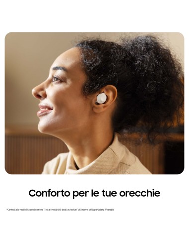 SAMSUNG SM-R400NZA GALAXY BUDS FE AURICOLARI BT TWS NERO