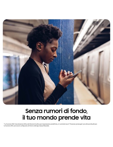 SAMSUNG SM-R400NZA GALAXY BUDS FE AURICOLARI BT TWS NERO