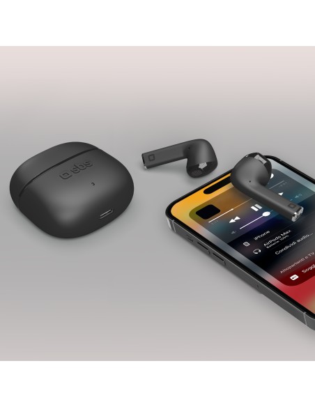 SBS TEEARTWSCOLK AURICOLARI BT TWS SEMI IN EAR NERO