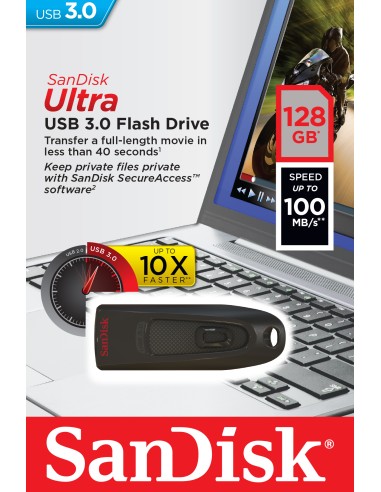 SANDISK ULTRA 128GB 3.0 PENDRIVE