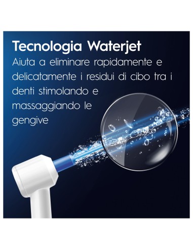 ORAL B ORALCENTER + PRO1 OXYGET    IDROPULSORE+RIMOTORE DI PLACCA