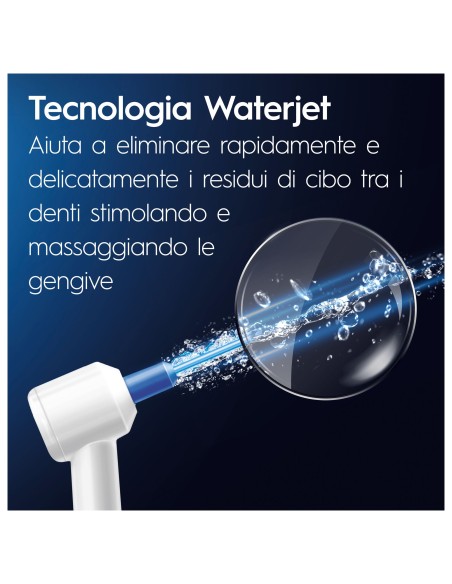 ORAL B ORALCENTER + PRO1 OXYGET    IDROPULSORE+RIMOTORE DI PLACCA