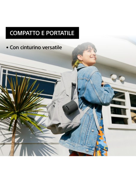 SONY SRSXB100B SPEAKER BLUETOOTH NERO IP67 16 ORE AUTONOMIA