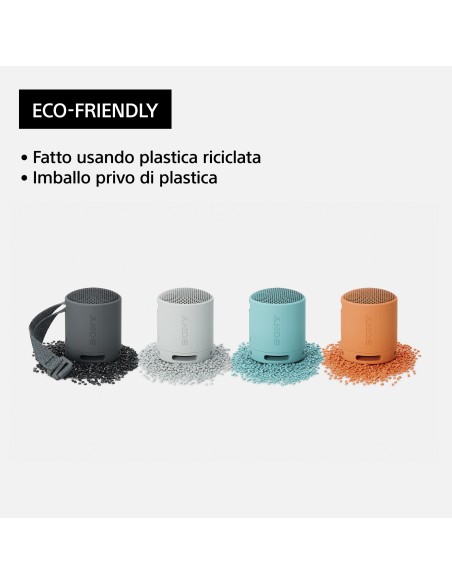SONY SRSXB100B SPEAKER BLUETOOTH NERO IP67 16 ORE AUTONOMIA