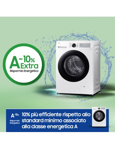 SAMSUNG WW90CGC04DAH LVB A 9KG 1400G VAPORE IGIEN. WIFI LED TOUCH