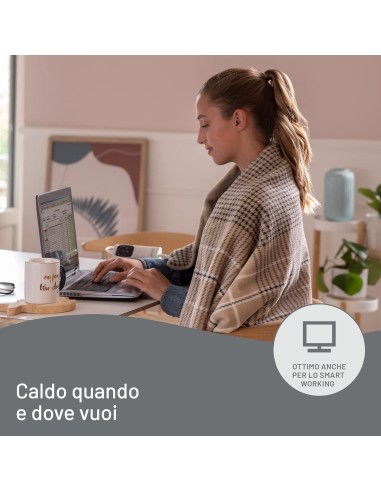 IMETEC 16936 PLAID RISCALDABILE    ADAPTO ELEGANCE 180X140 6T